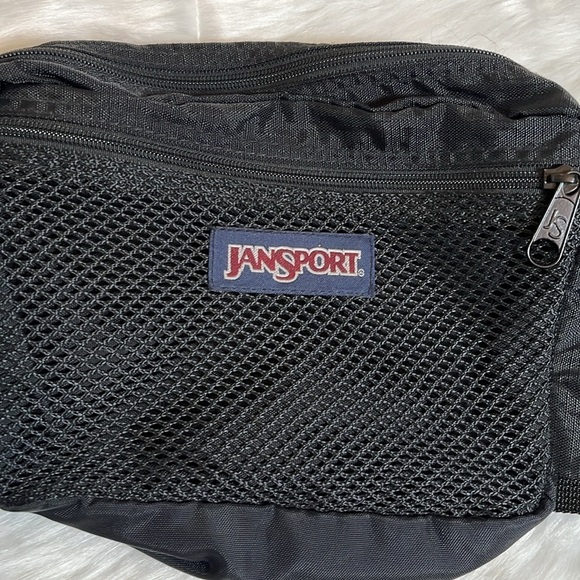 Jansport Black Fanny Pack Belt Purse - Picture 2 of 8